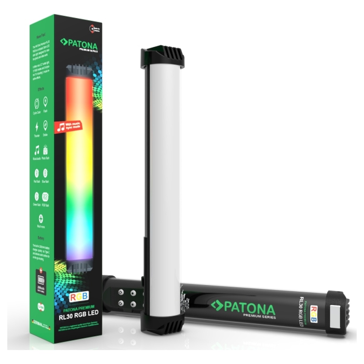 Lampa Tuba Led Patona Premium Lampa Tuba Led Rgb RL30 30cm