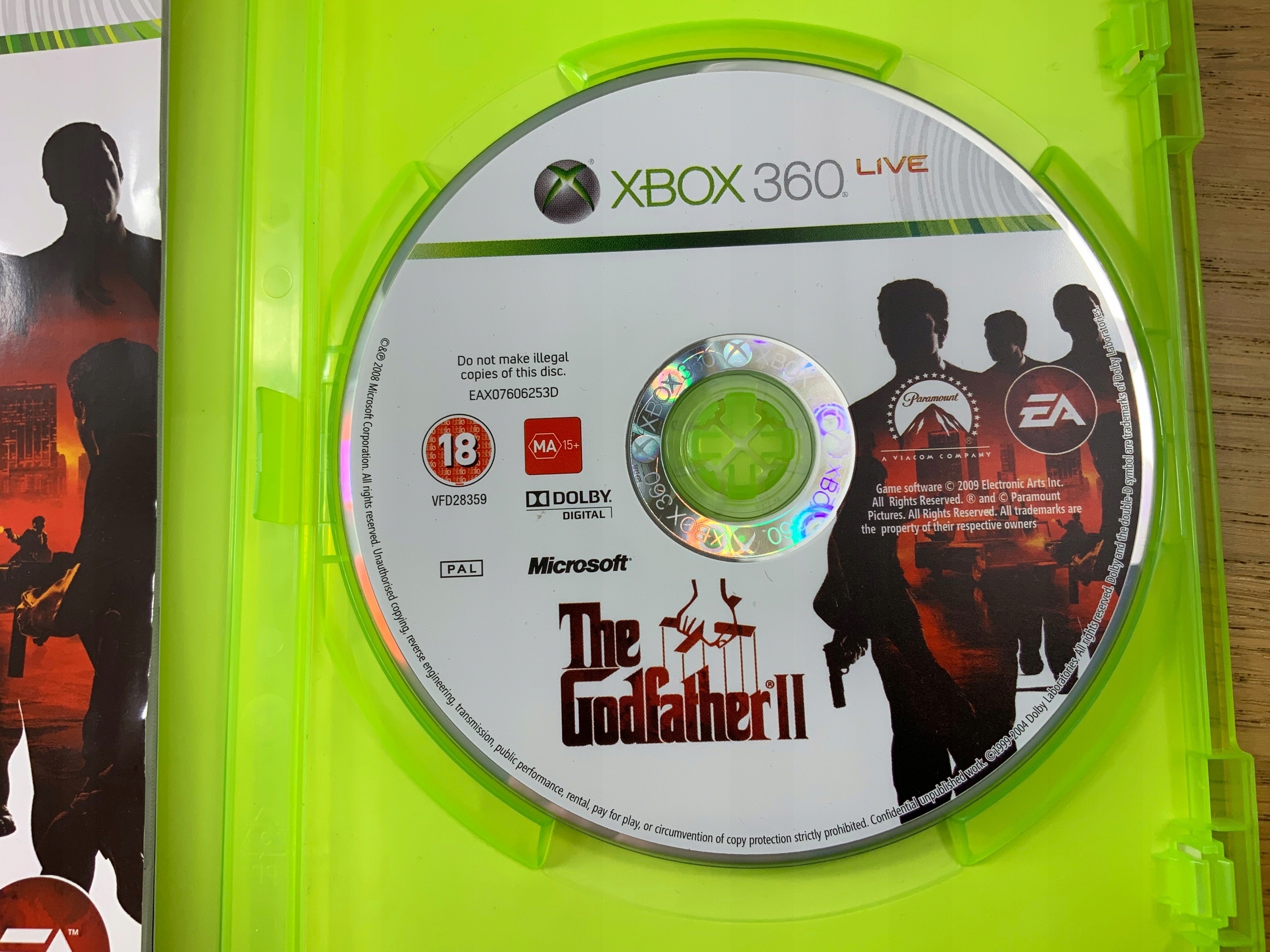 OJCIEC CHRZESTNY II 2 płyta ideał- PL XBOX 360 Producent Electronic Arts Inc.