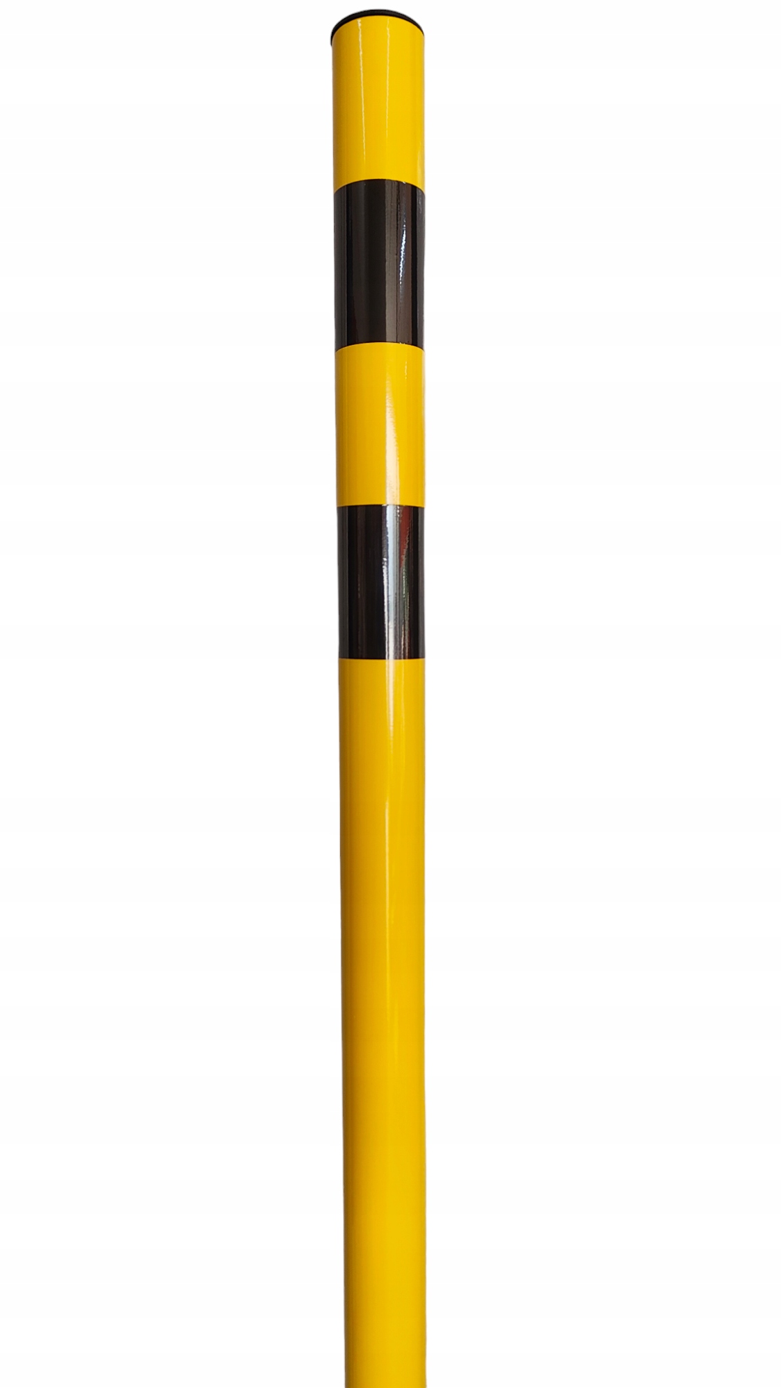 Výstražný Parkovací Sloupek Žlutý FI60 150 CM