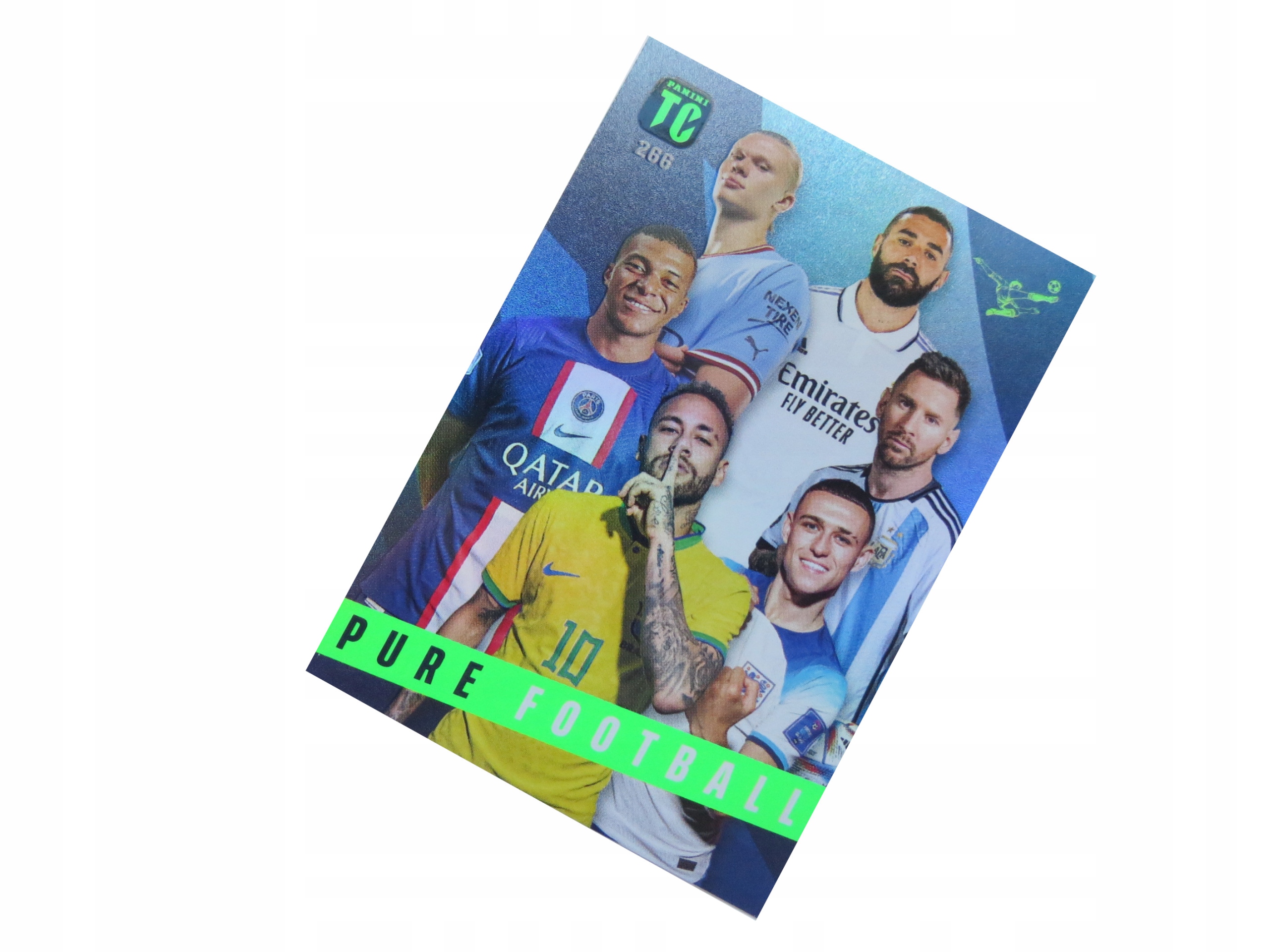 PANINI KARTA TOP CLASS 2023 PURE FOOTBALL 266 MESSI MBAPPE NEYMAR HAALAND