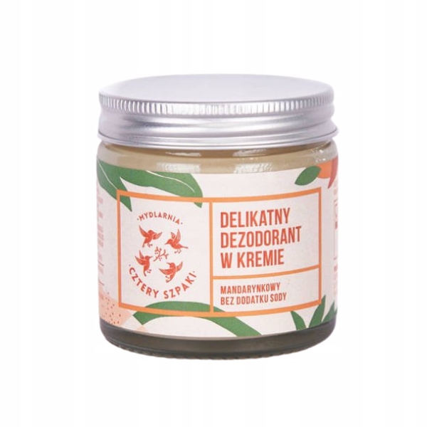Dezodorant w kremie MANDARYNKOWY bez sody 60ml