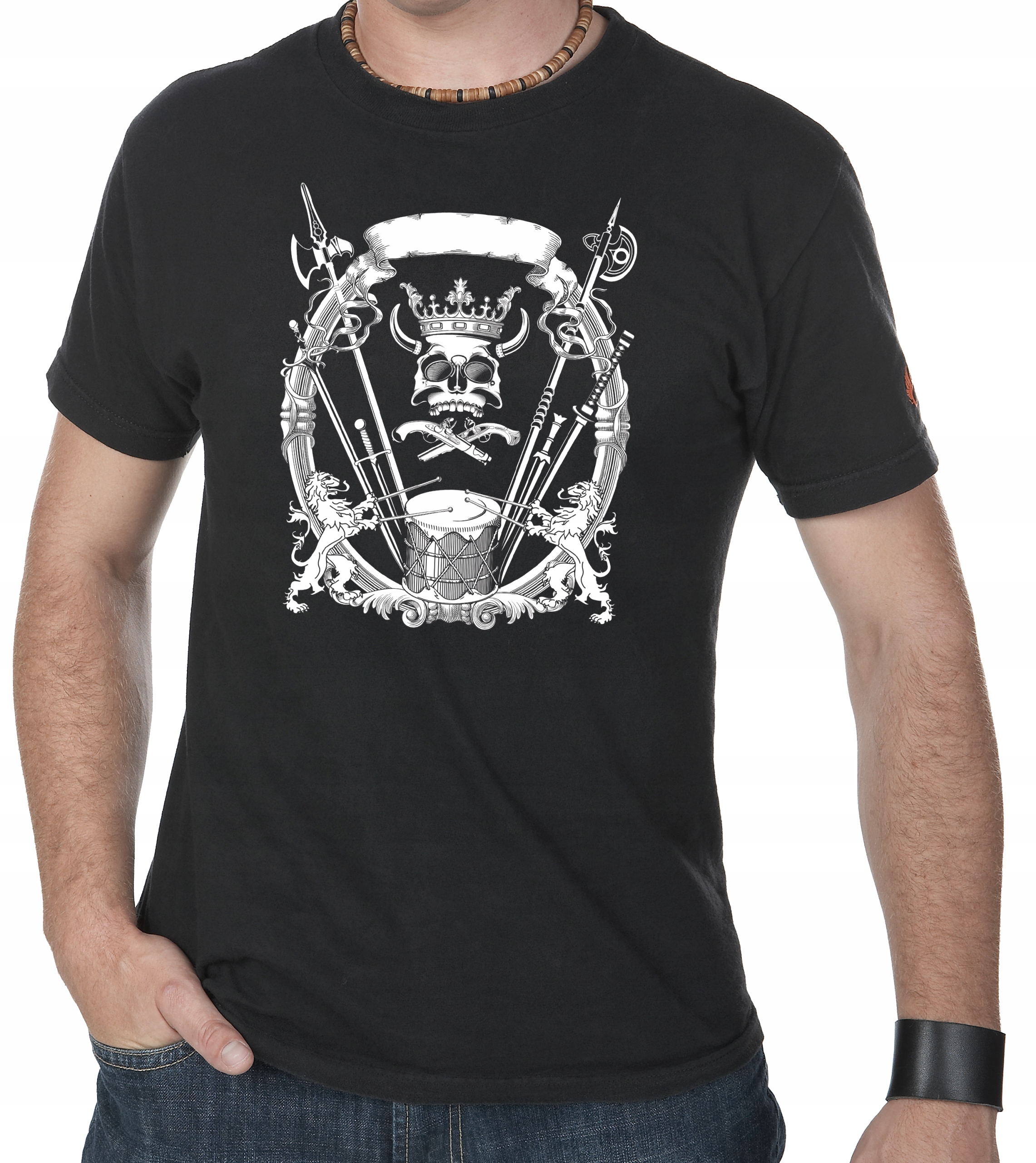 

T-shirt koszulka z nadrukiem czaszki prezent