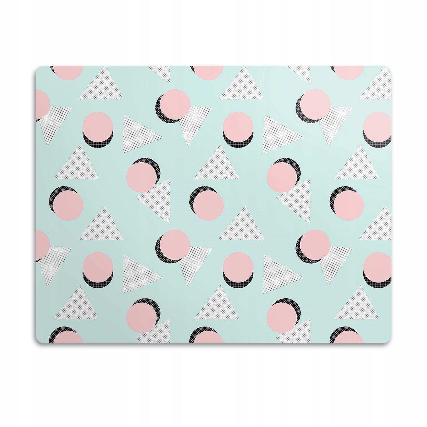 Levně Pro psa kočku podložka pod misku Kola a trojúhelníky 60x40