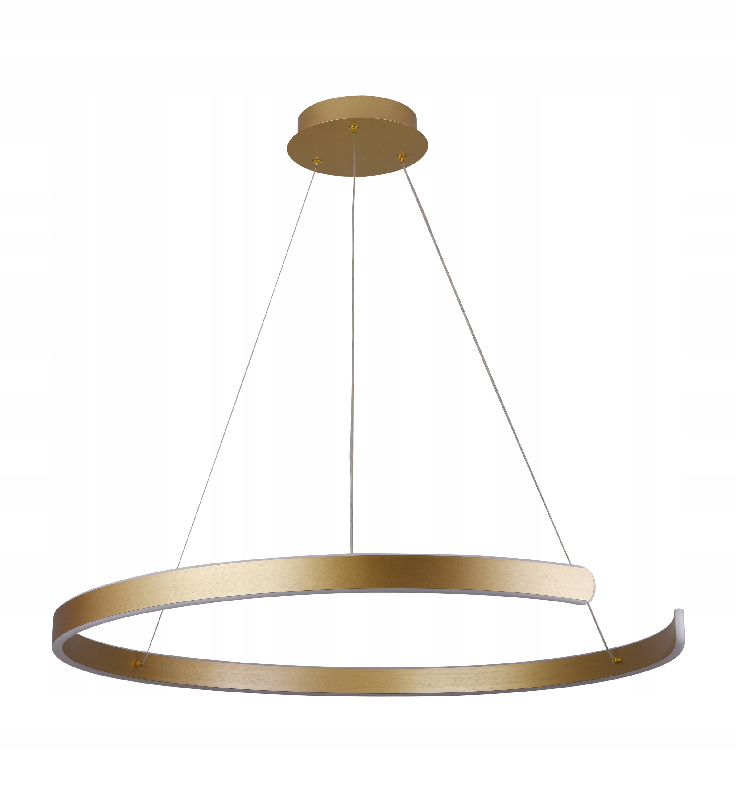 stropní svítidlo Led Stropní Svítidlo Závěsný Lustr ring zlatý