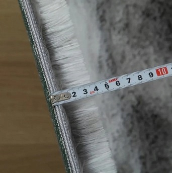 OKRĄGŁY PUCHATY DYWAN SHAGGY KLASYCZNY 120x120cm Grubość 40 mm