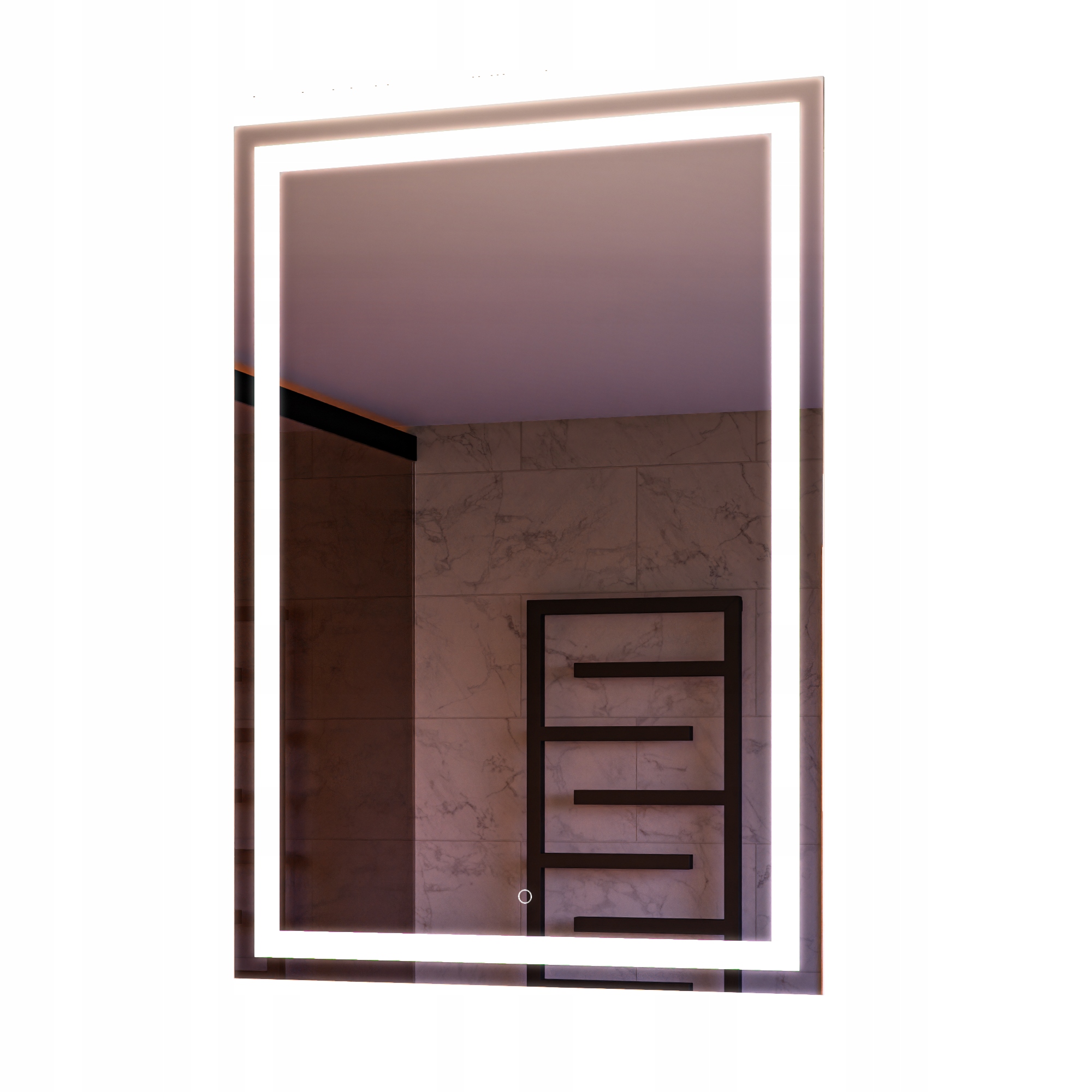 Lustro ścienne Home & Decor Group prostokątne LED 500 x 700 mm