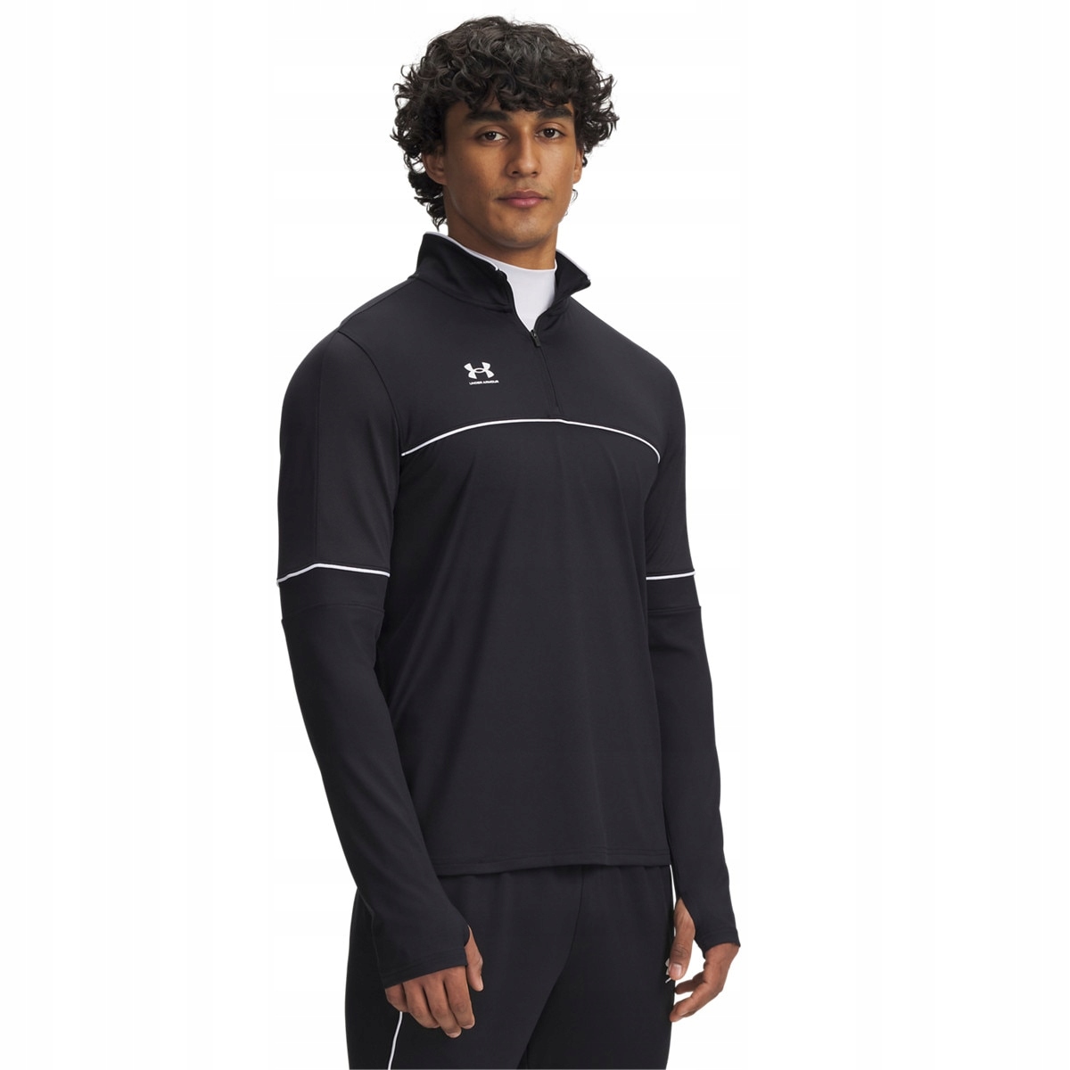 Męski longsleeve treningowy Under Armour czarny M