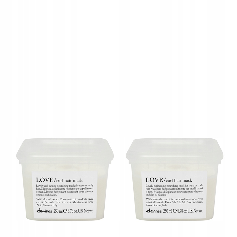 Davines Love Curl Mask 2X250 Sada Kudrnaté Vlasy