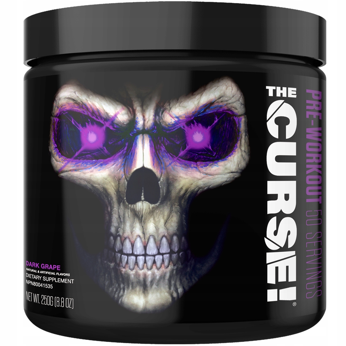 Předtréninkový stimulant The Curse 250g Jnx Pre Workout Tmavé Hroznové Víno