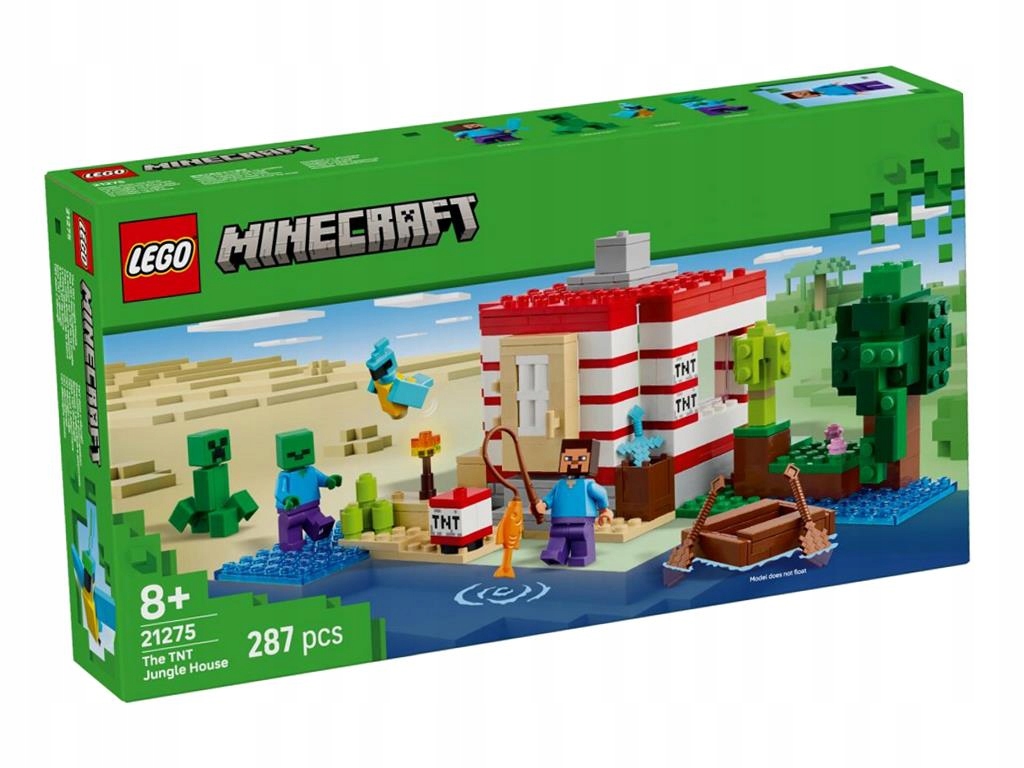 Lego(r) Minecraft 21275 Dům V Džungli