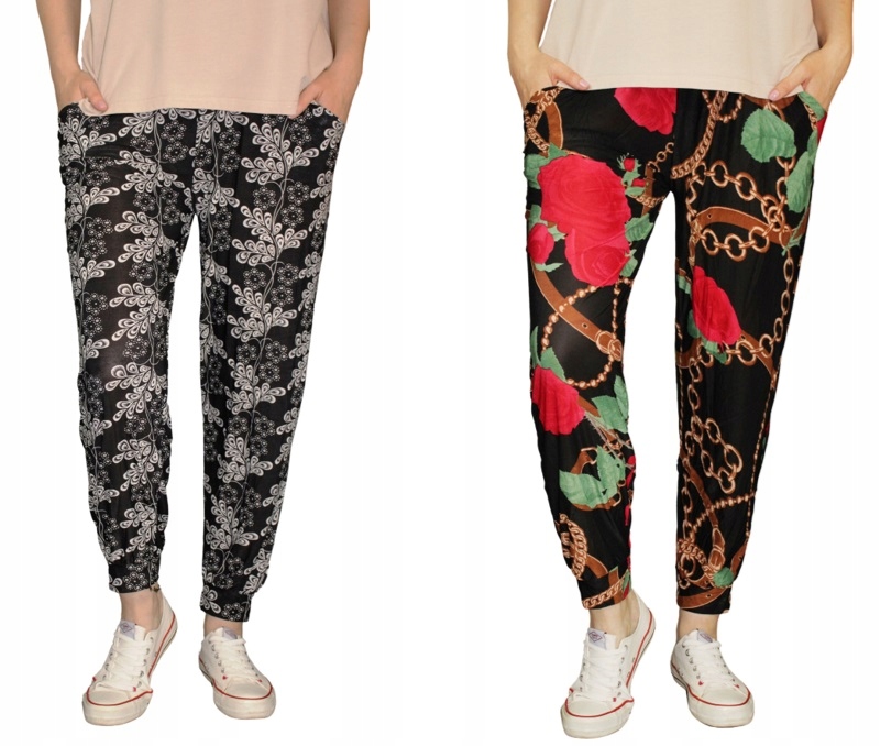 ALLADYNKI HAREMKI *** BAMBUSOWE *** CIENKIE PRZEWIEWNE NA LATO 4XL/6XL