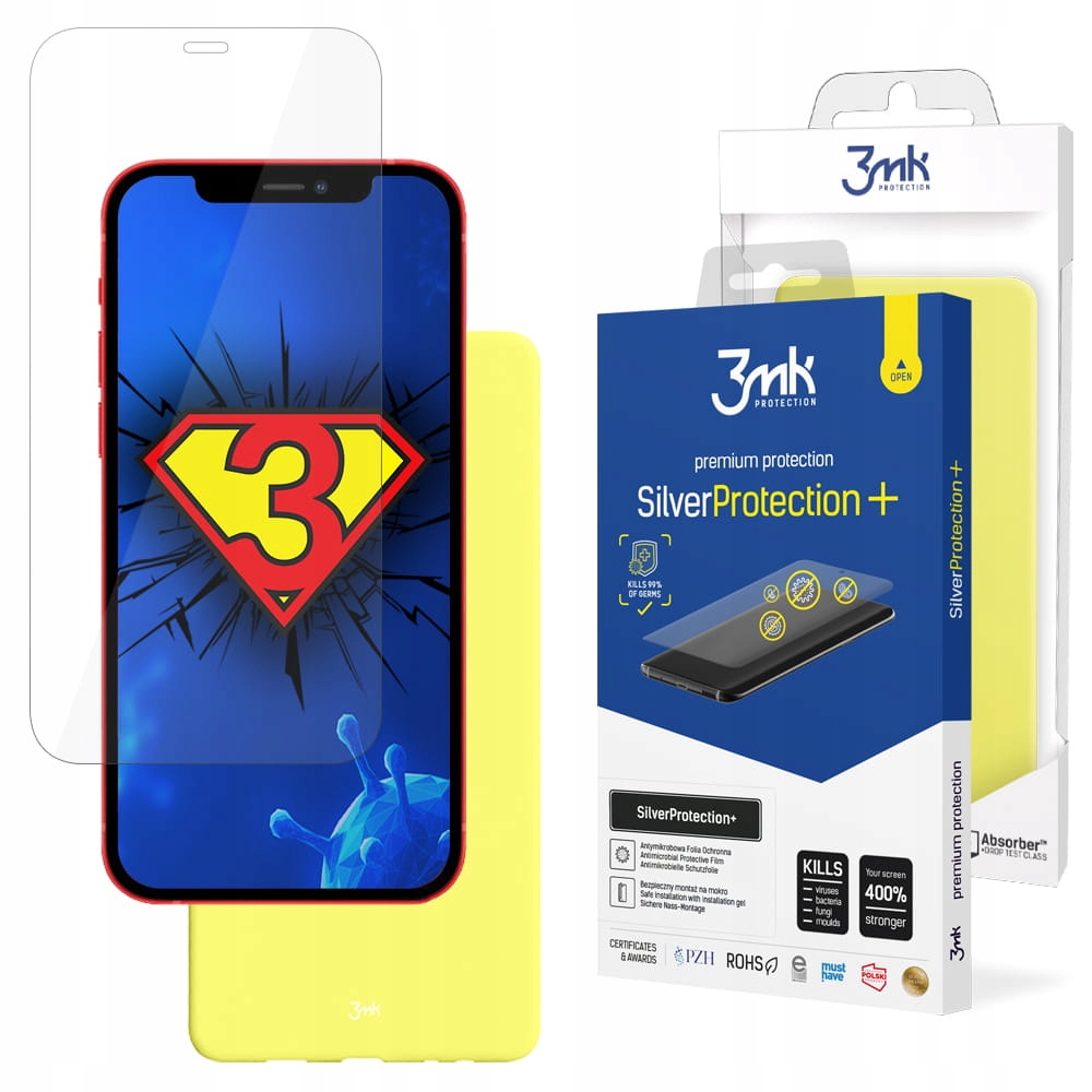 

Folia hydrożelowa + Etui 3mk do iPhone 12 / 12 Pro