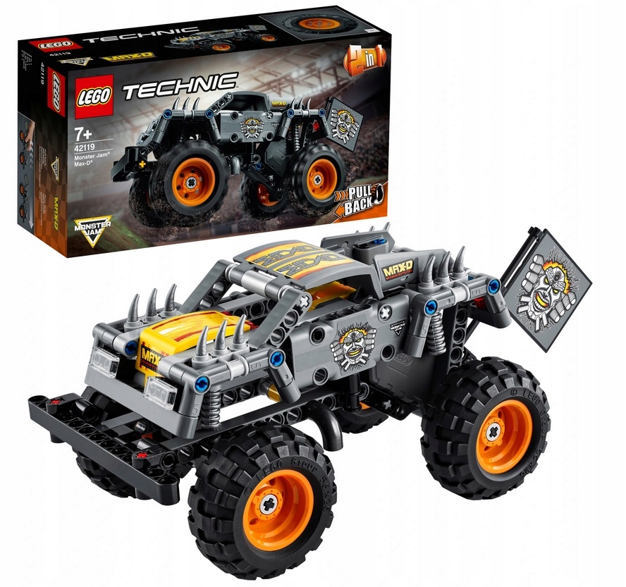 

Lego Technic 42119 Monster Jam 2w1 Quad truck Max
