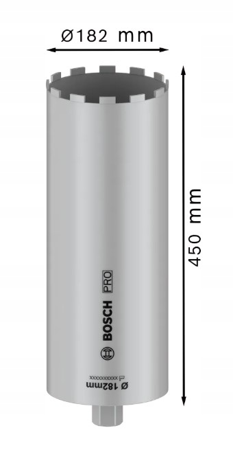 BOSCH KORONA DIAMENTOWA 182 mm 1 1/4'' PRO Core Cutter wet Seria PRO Core Cutter Wet