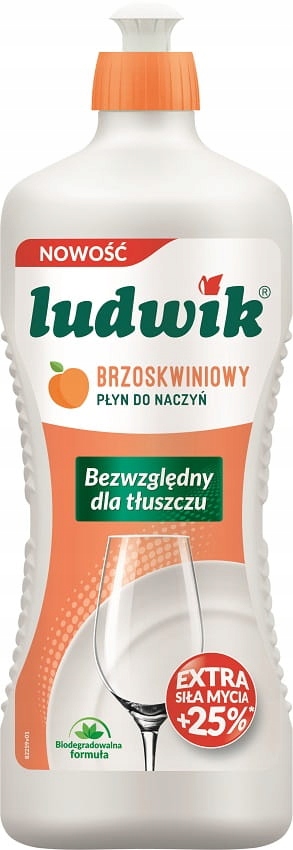 

Ludwik Płyn do Naczyń Brzoskwiniowy 900ml