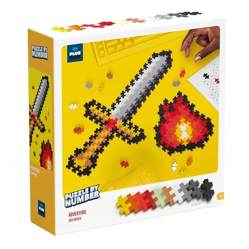 

Plus-plus Puzzle By Number Adventure 250 Elementó