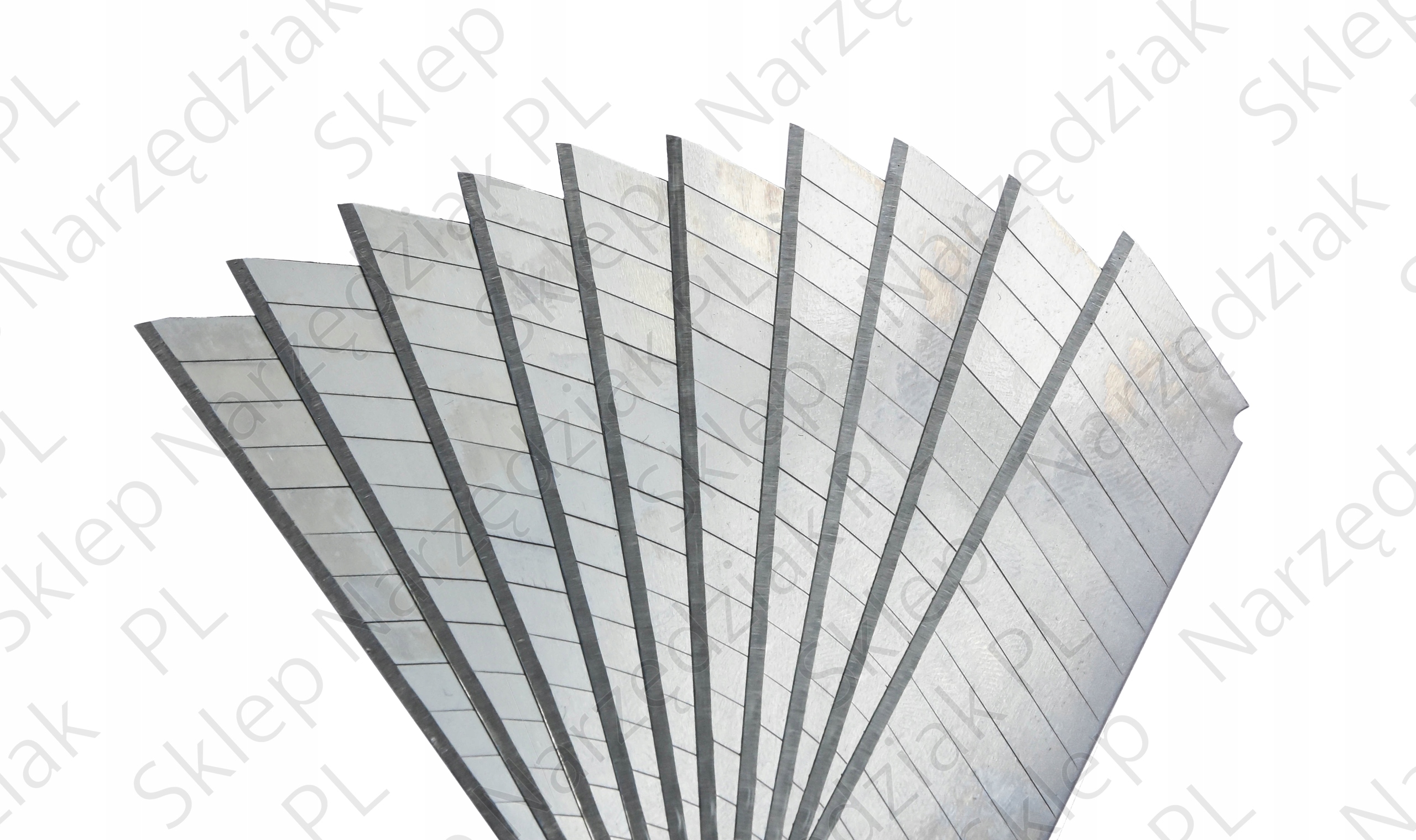 

Ostrza Do Nóż Do Tapet Metalowy 10szt Łamane 18mm