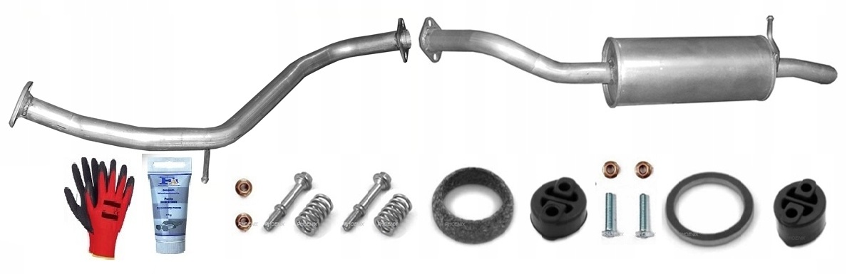 Toyota Auris 1.33 1.4 1.6 1.8 Od Roku 2006 Sada Trubka Tlumič sada bonus