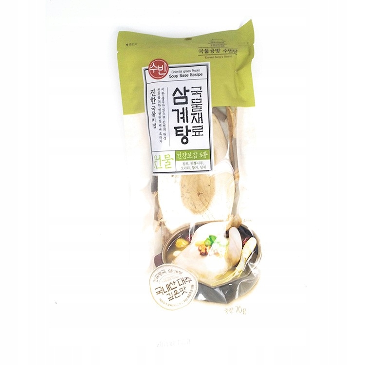 

Rosół koreański Samgetang baza przypraw 70 g
