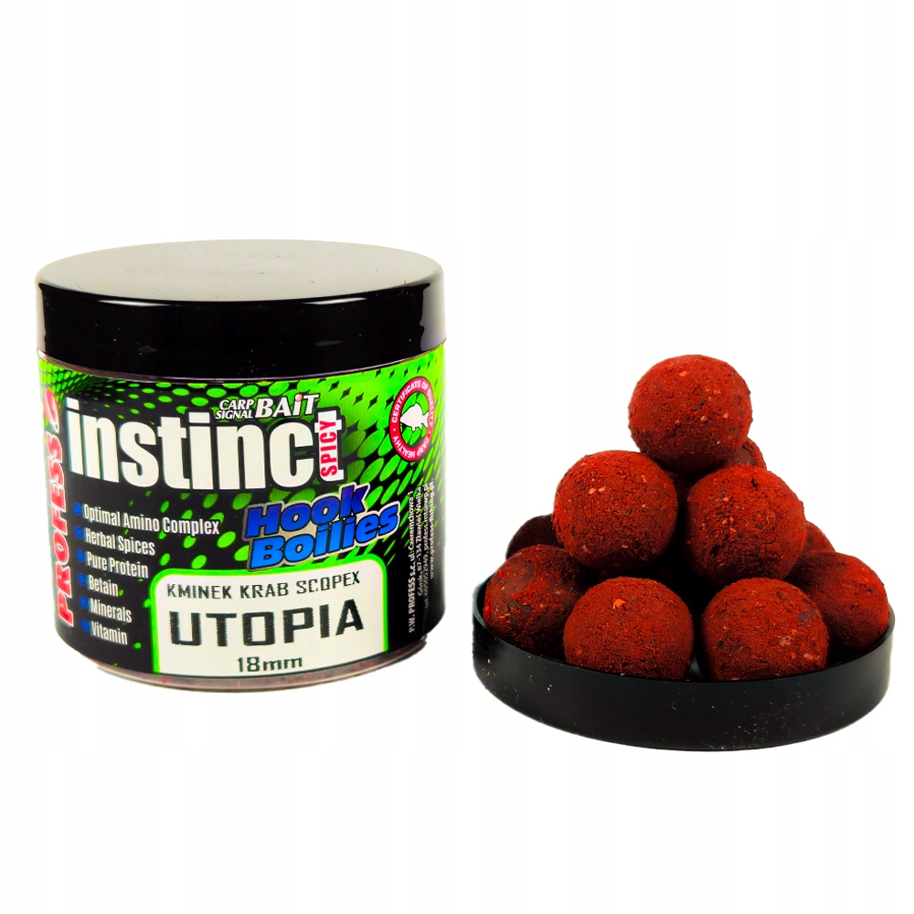 Kulki Przynętowe 18MM Spicy Instinct Utopia 200ML Panierka Smużak