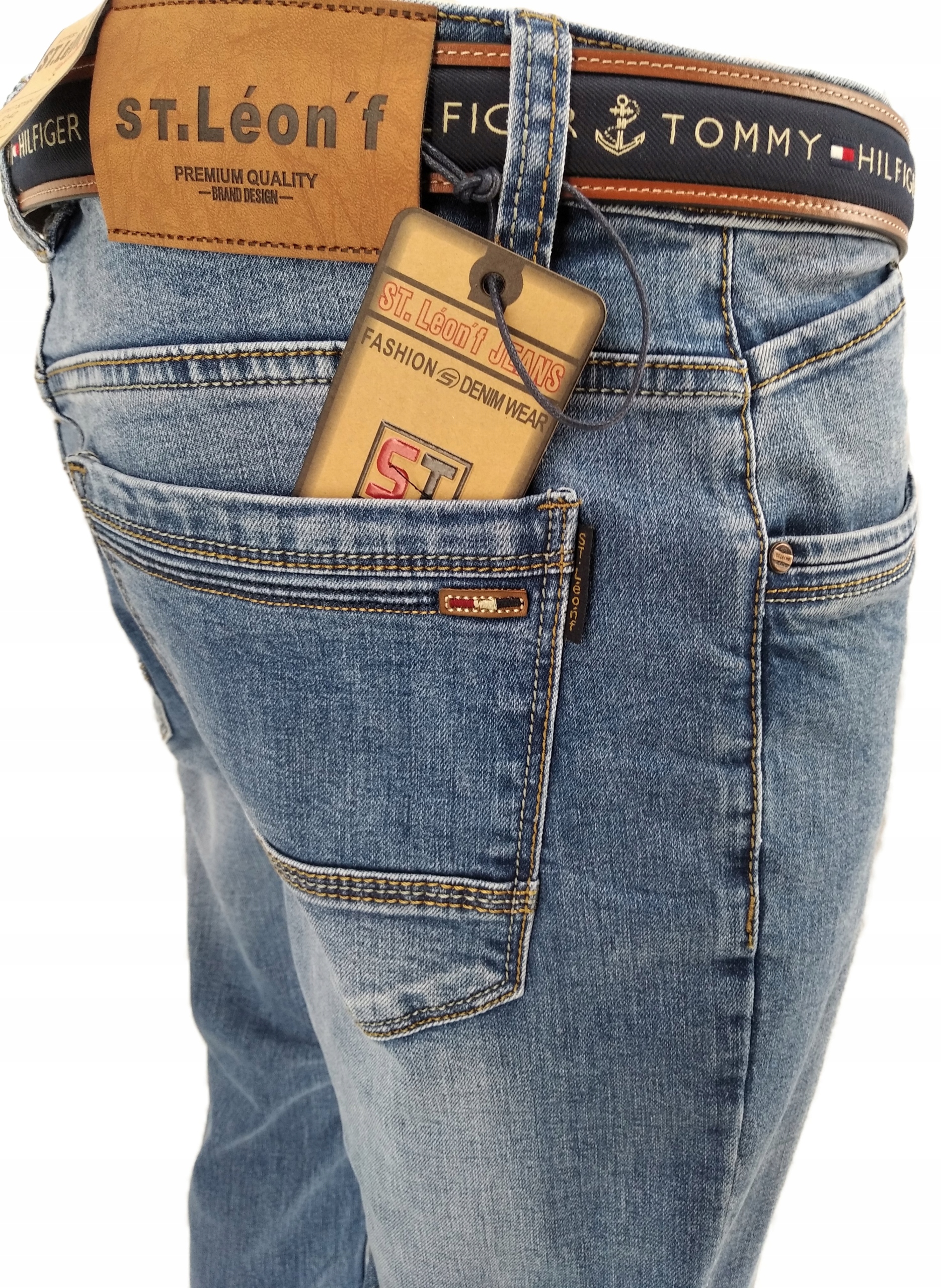 

Spodnie Męskie Jeans Blue S2150 W33 L30 86-88 CM
