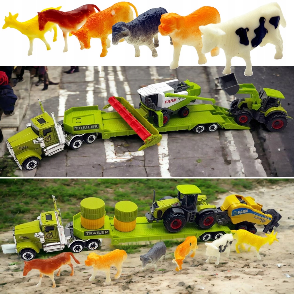 МАЛИЙ ФЕРМЕРСЬКИЙ НАБІР СІЛЬСЬКОГОСПОДАРСЬКИХ МАШИН 22 ЕЛЕМЕНТА Модель 18/36