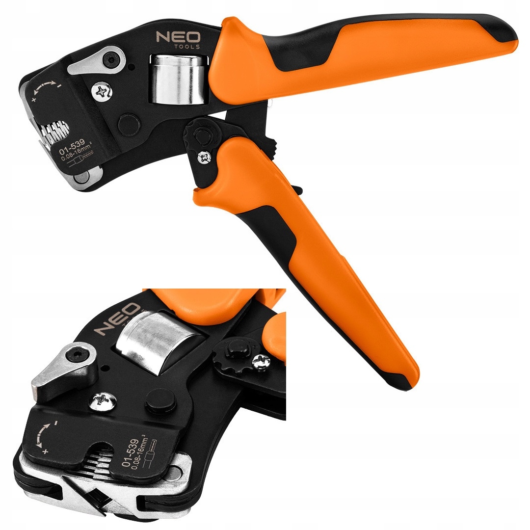 Neo Tools Kliešte na krimpovanie koncoviek 01-539 230MM