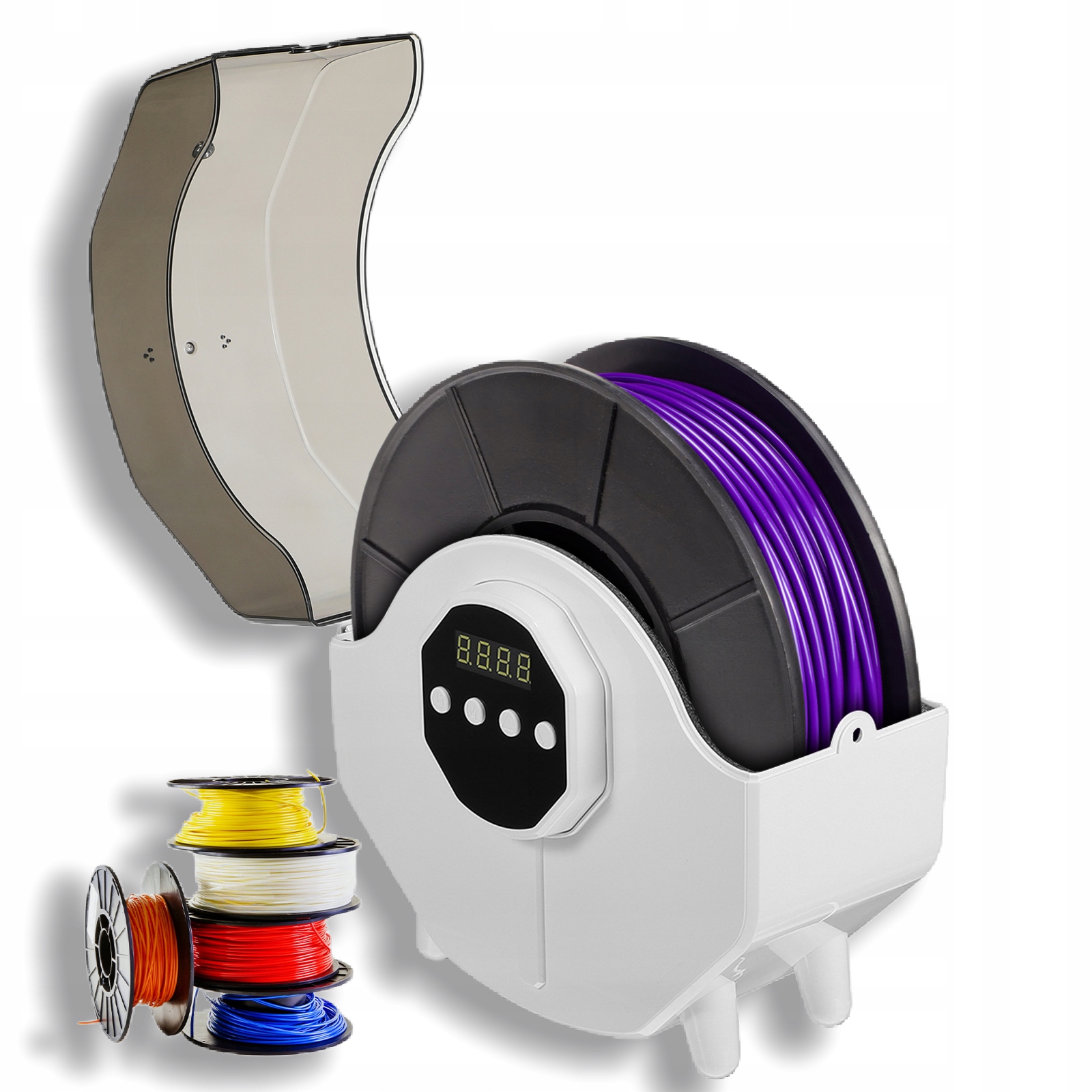 Suszarka do filamentu drukarki 3D, mały dehydrator do Petg, Abs, Pla