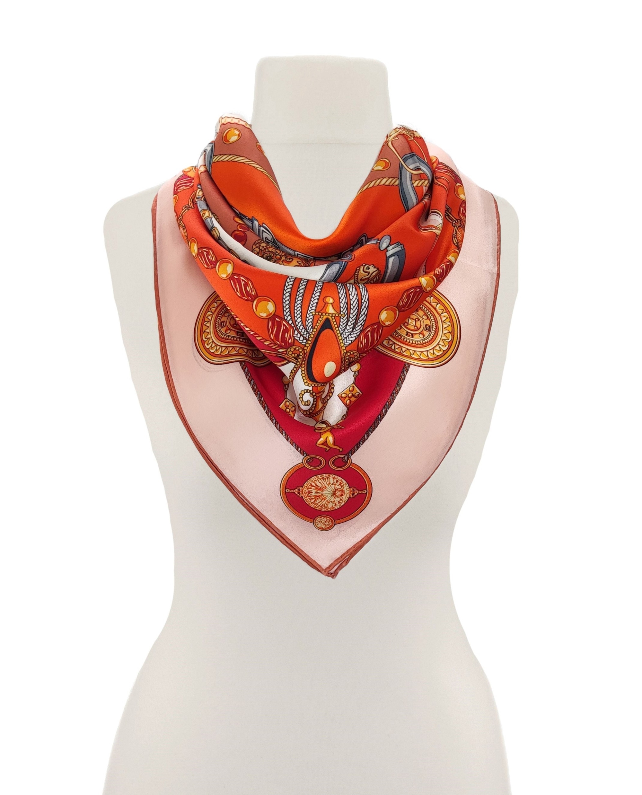 Značkový Hedvábný Šátek Exclusive Class