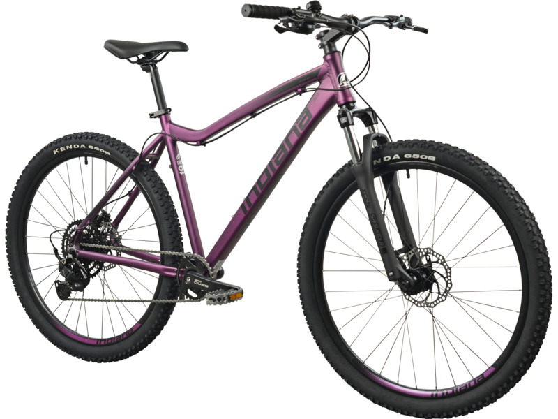 Rower górski Mtb Indiana X-Pulser 3.7 D17 27.5 cala damski Fioletowy
