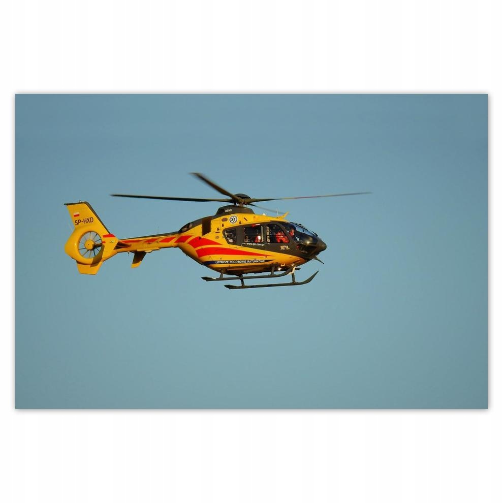 

Plakat 93x62 Helikopter EC135 Lpr