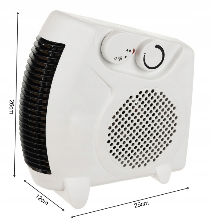 TERMOWENTYLATOR FARELKA ELEKTRYCZNA 2000W GRZEJNIK Model BEZPIECZNA FARELKA