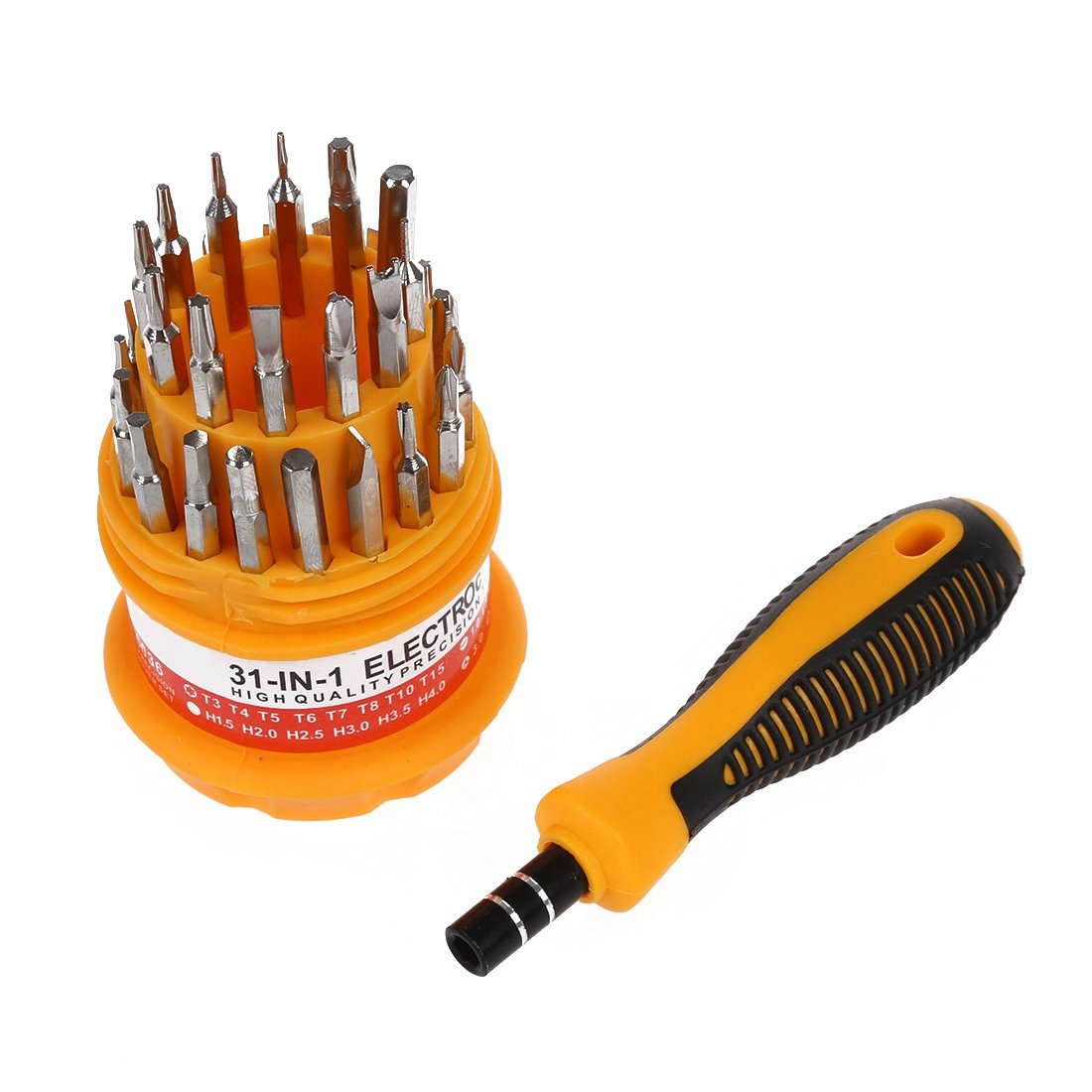 WKRĘTAKI PRECYZYJNE TORX IMBUS ŚRUBOKRĘTY 31 SZTUK