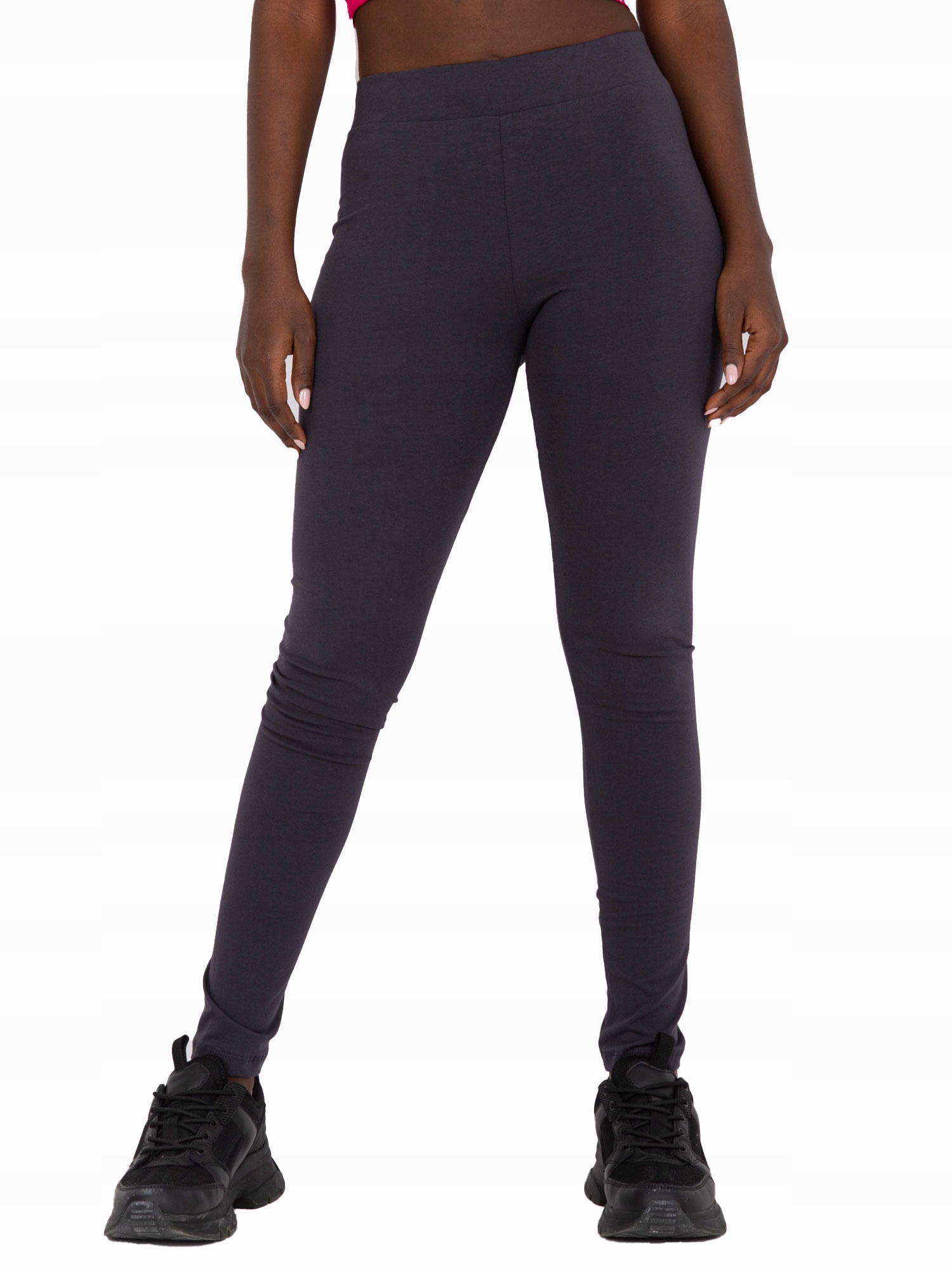 

Legginsy Bawełniane długie gładkie Damskie - S