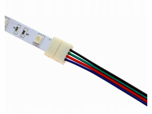 

Złączka zacisk-przewód zaciskowa do Led 10mm Rgb