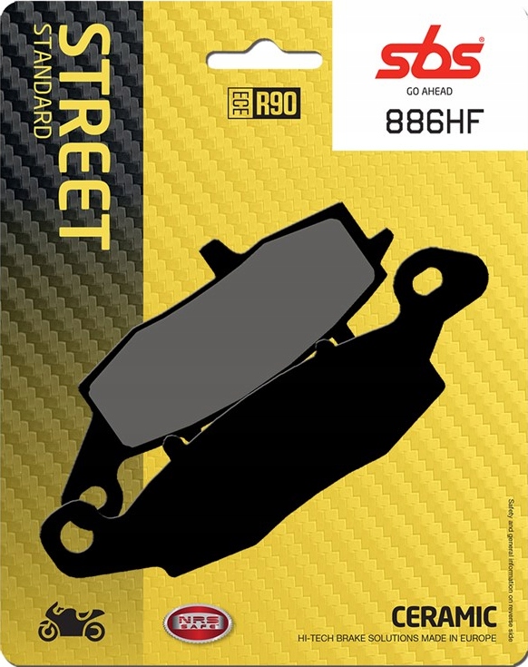 Destičky Sbs Kawasaki Vn 2000 Classic 08-10