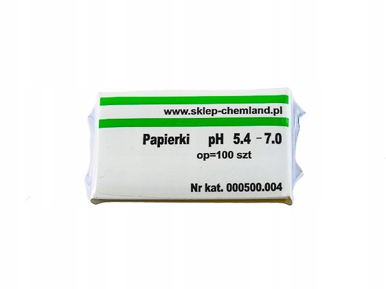Paski pH 5,4-7,0 książeczka