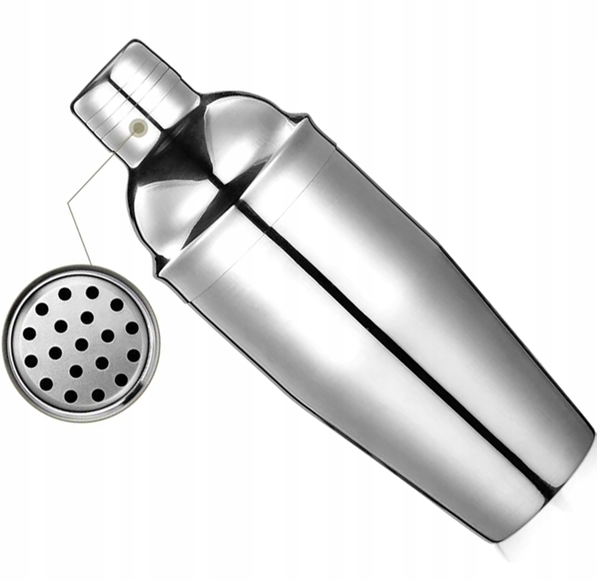 ZESTAW BARMAŃSKI SHAKER DO DRINKÓW 750ML STALOWY BARMAN 9 ELEMENTÓW AG139B Liczba elementów 0