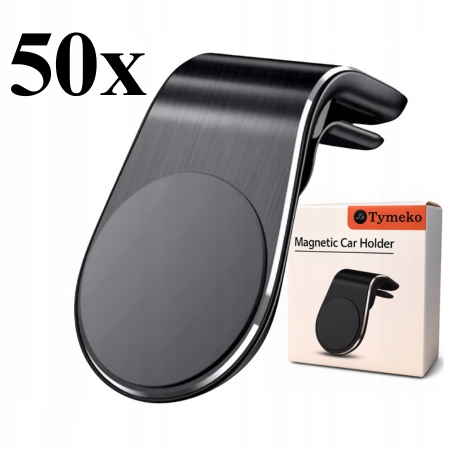 50x Uchwyt Do Samochodu Na Telefon Na Kratkę Nawiewu Magnes