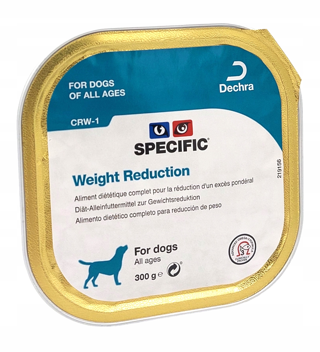 Levně Specific CRW-1 Weight Reduction, 6 x 300 g