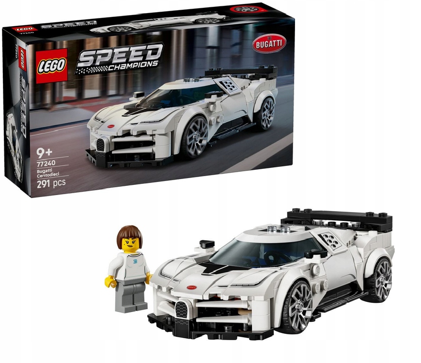 Lego Speed Champions 77240 Hyperauto Bugatti Centodieci