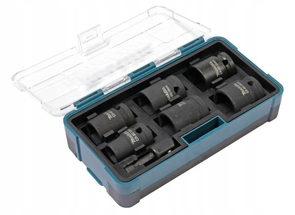 

Zestaw nasadek udarowych Makita+adapter 1/4 na 1/2