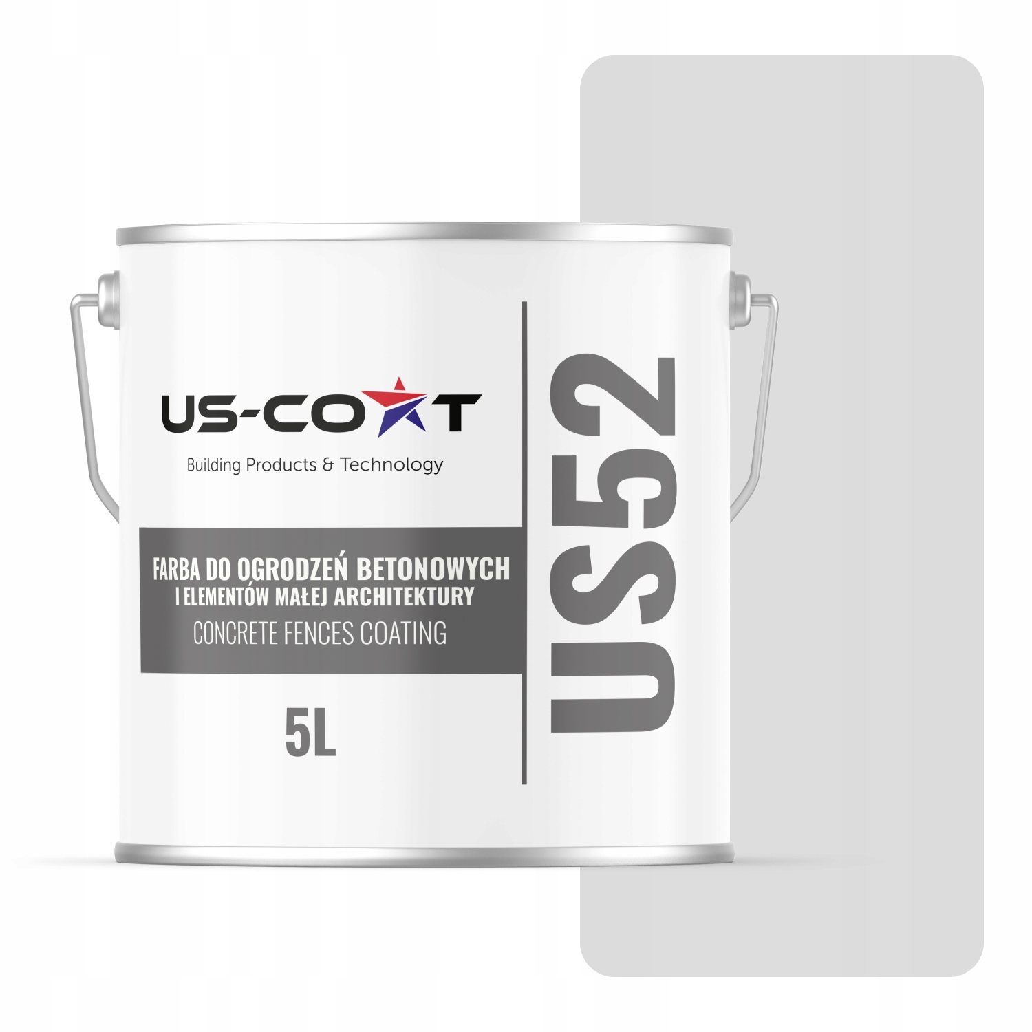 Farba Na Maľovanie Plotov Betónovej Farby Biela Šedá F251 5L