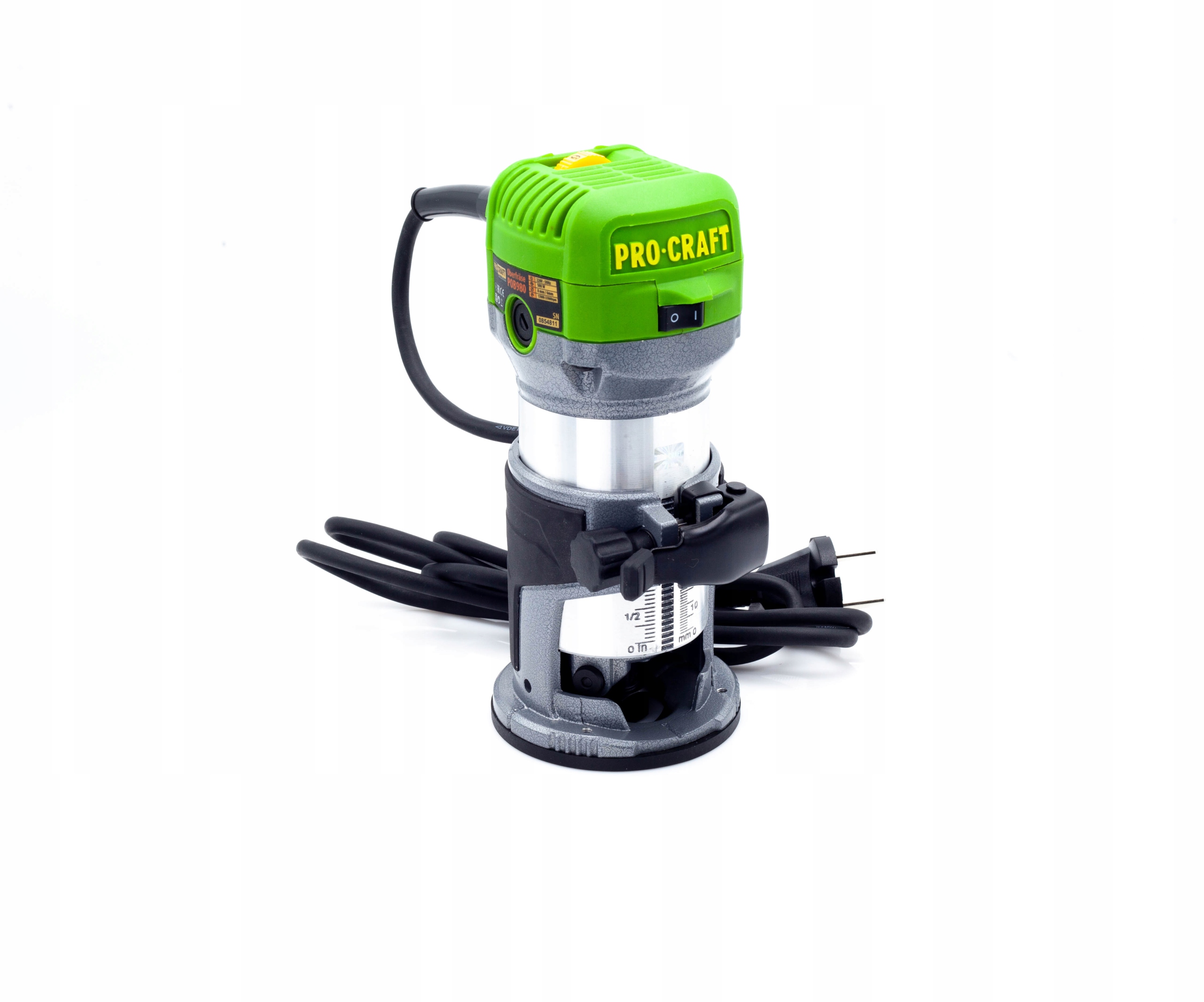 Frezarka ręcznaProcraft POB980 Zasilanie sieciowe