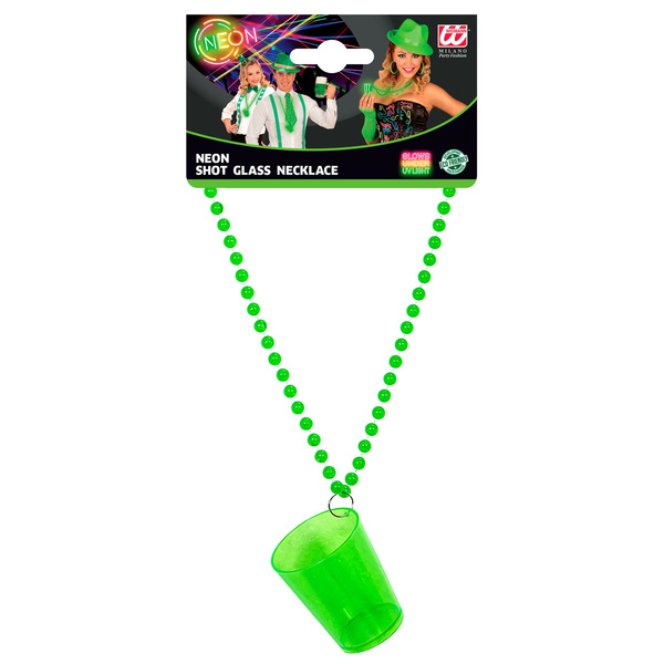 NASZYJNIK KIELISZEK ZIELONY ŚWIĘTY PATRYK WIECZÓR PANIEŃSKI Marka Widmann