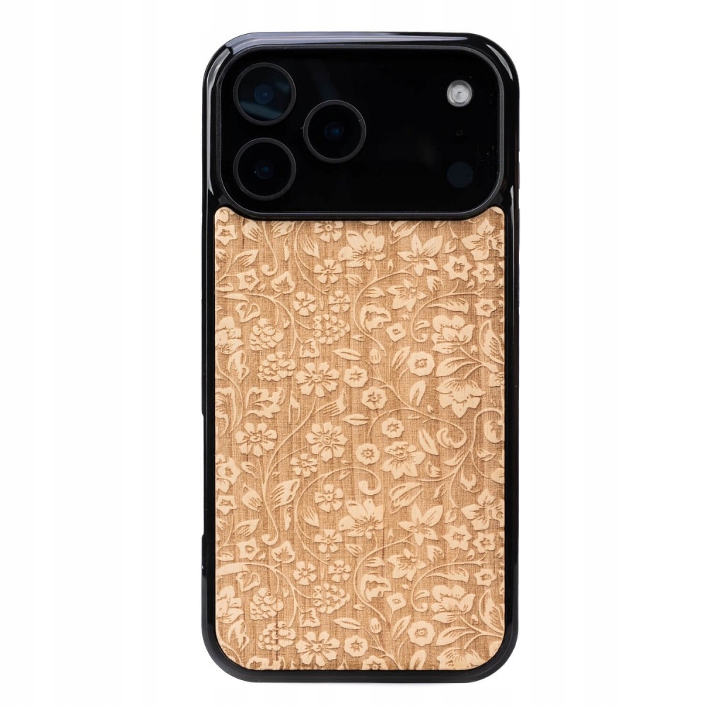 Dřevěné Pouzdro Bewood pro iPhone 17 Pro Max Polní Květiny Aniegre
