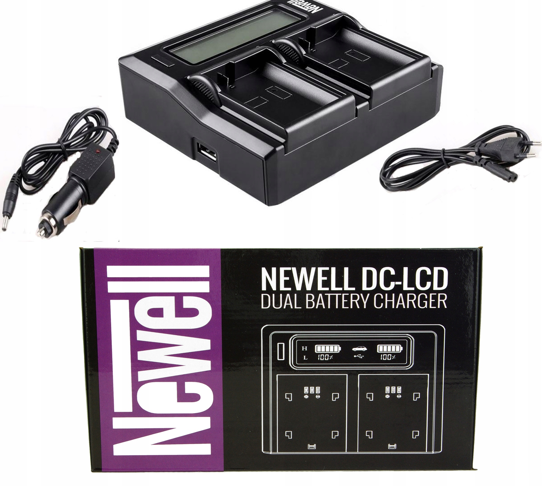 ŁADOWARKA na 2 AKUMULATORY do SONY Alpha A3000