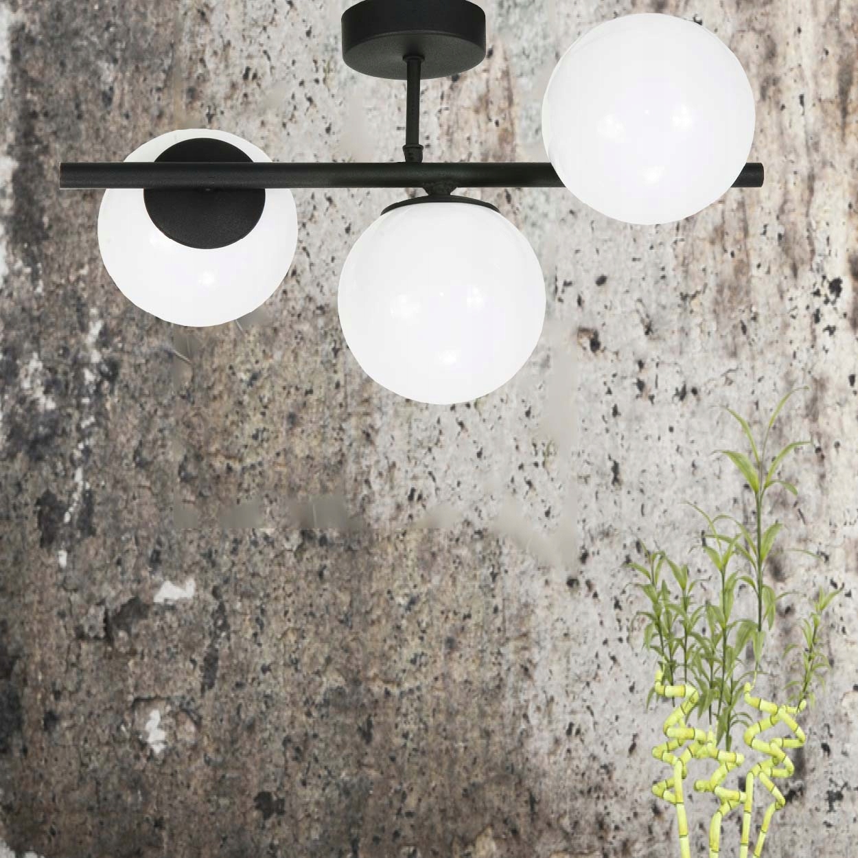 LAMPA WISZĄCA SUFITOWA ŻYRANDOL SZKLANE KULE LED Marka EDYLIT