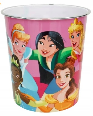 

Kosz Pojemnik na śmieci dla dzieci Księżniczki