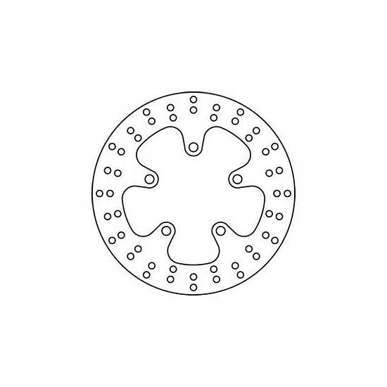 Brzdový kotúč zadný Trw MST251